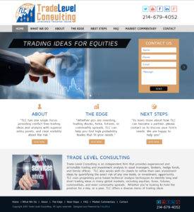Trade Level Consulting Website