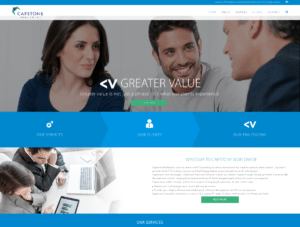 Osky Blue Web Design Adds Capstone Worldwide as a Client