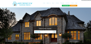 Website Developers in Frisco, TX Create New Site for Home Matrix DFW