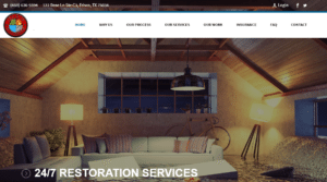 Web Designers in Frisco, TX Create New Site for Infinity Restoration
