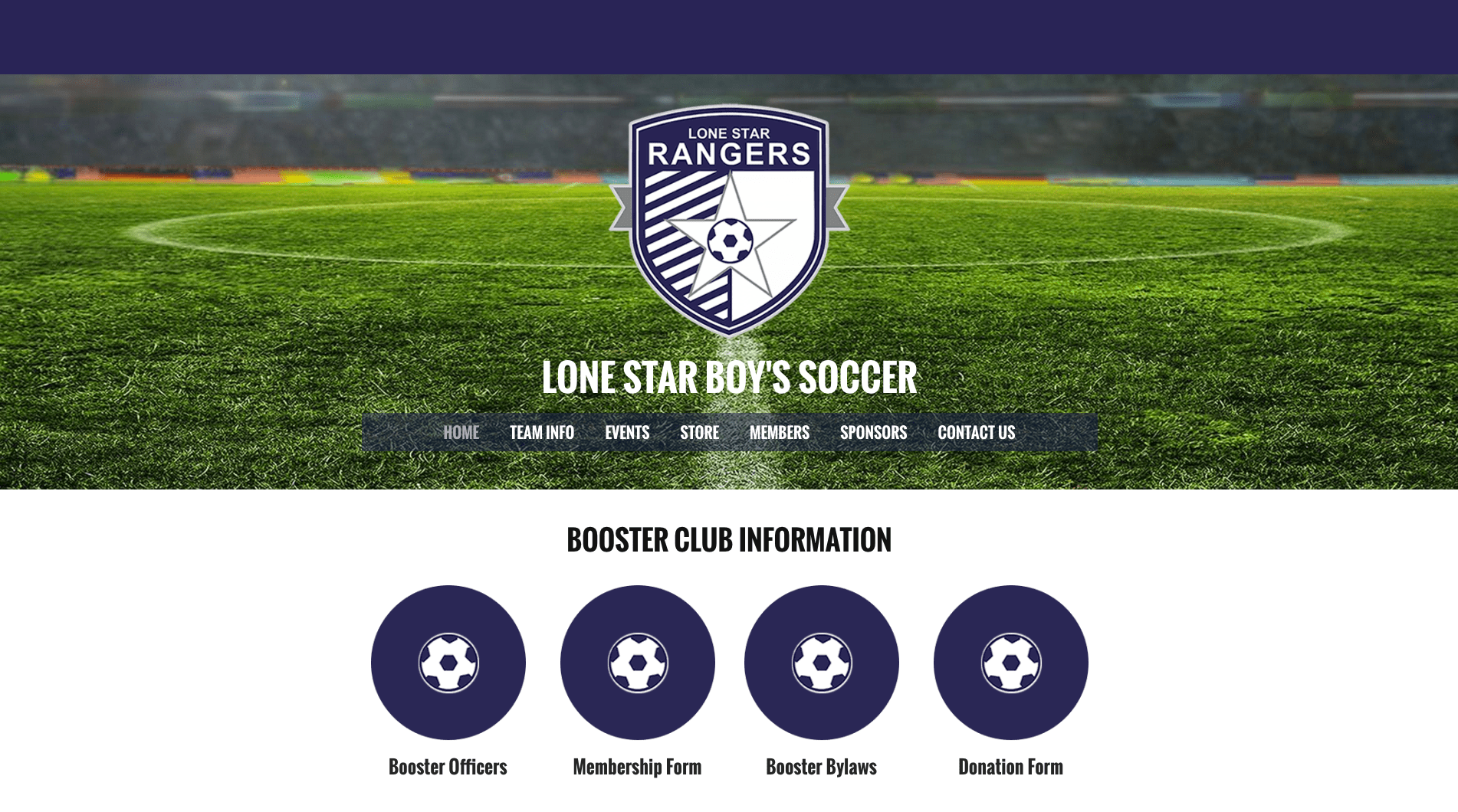 Osky Blue Web Design Scores a Win With Lone Star Boy’s Soccer Site