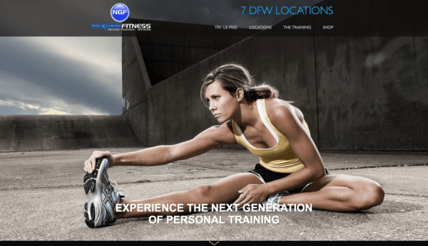 Bold New Site Created for NexGen Fitness by Web Designers at Osky Blue