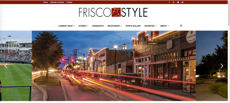 Frisco STYLE Magazine Hires Local Web Design Team of Osky Blue to Reimagine Their Website