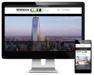 web design - newman cost recovery