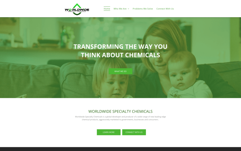Osky Blue Partners with Worldwide Specialty Chemicals on New Web Design