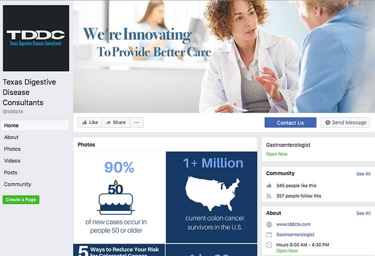 Medical Group Sees Increased Social Media Traffic with Osky Blue