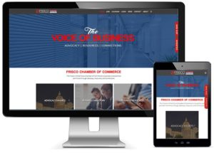 Frisco website design - Frisco Chamber