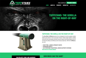 web design - Tuff-Stand