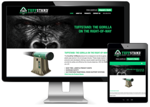 website design - Tuff-Stand
