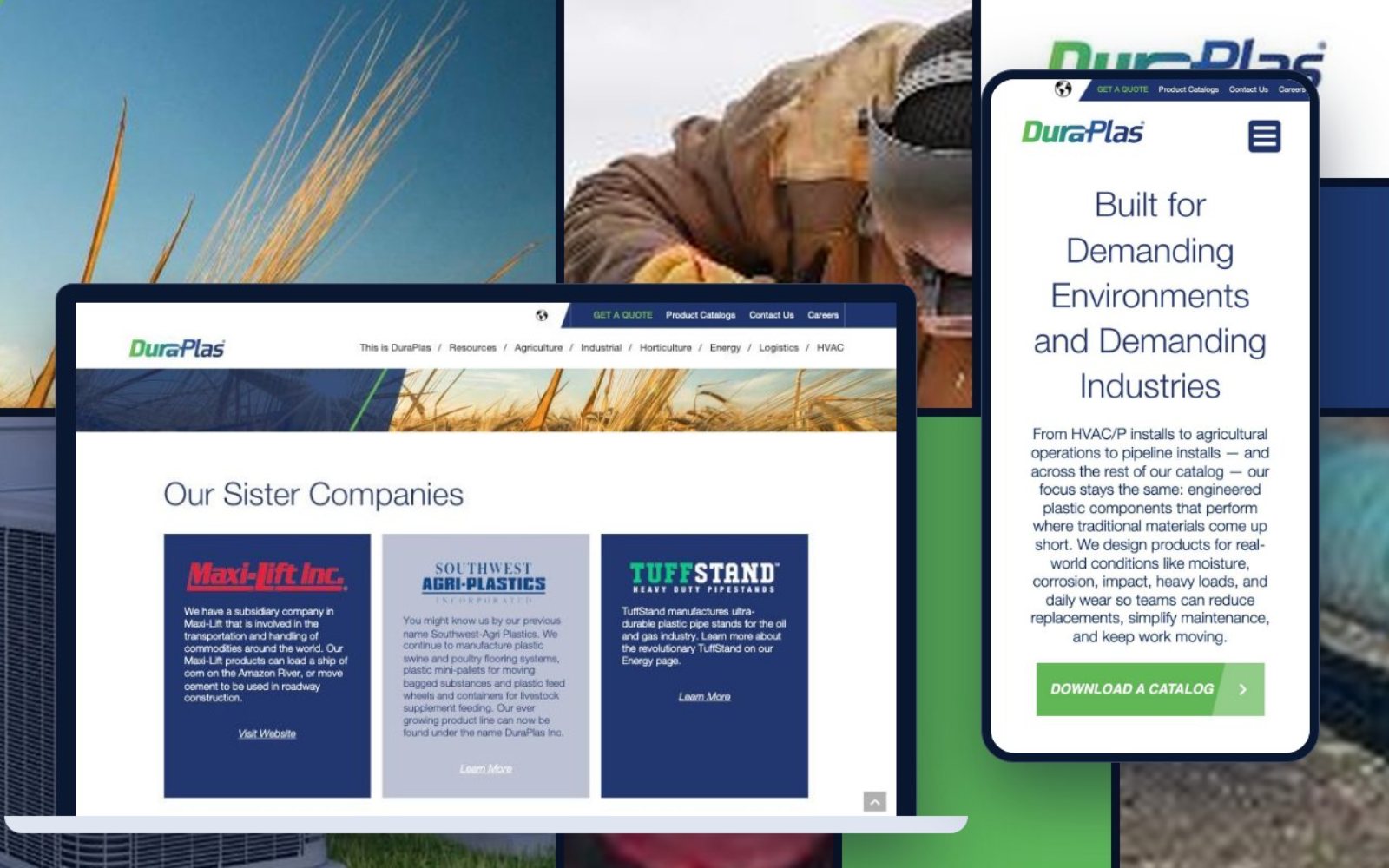 DuraPlas websites and sister companies